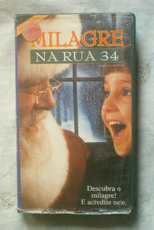 Vhs Milagre Na Rua 34 - Dublado - C/ Elizabeth Perkins.