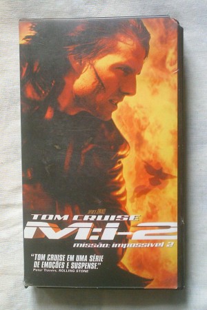Vhs - Missão Impossível 2 - Com Tom Cruise - Legendado.