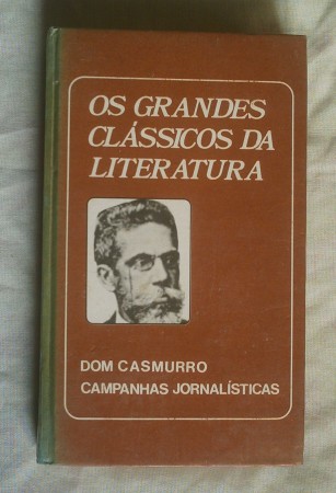 Livro- Dom Casmurro- Machado De Assis.